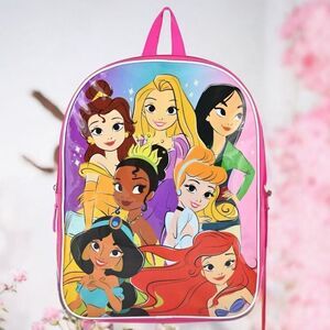 Disney Princess Girls Backpack and Book bags Kids Backpacks For School NWT